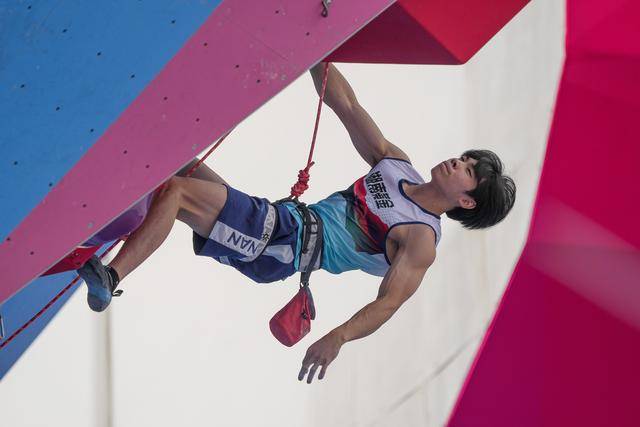 全运会丨攀岩项目开赛