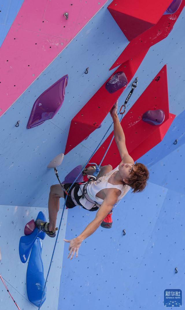 全运会丨攀岩项目开赛