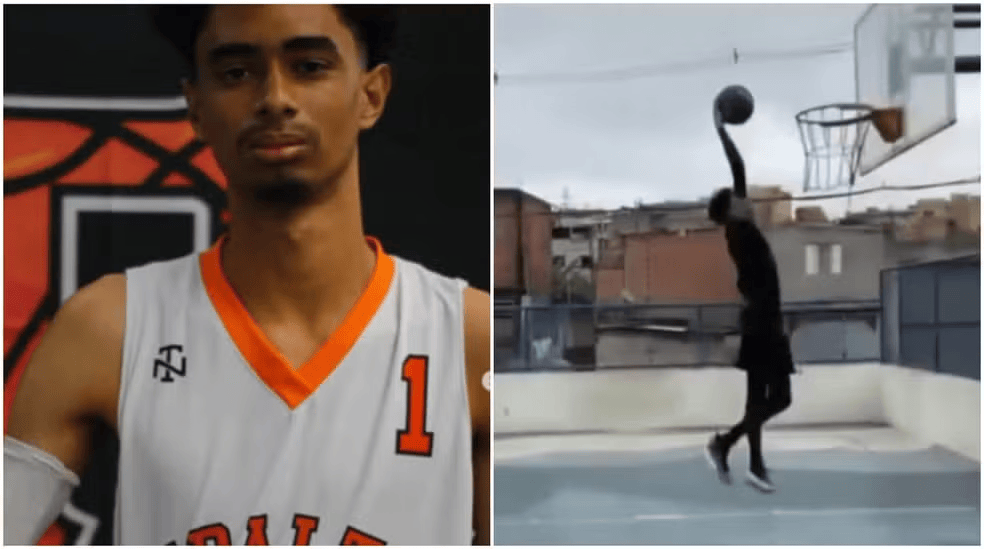 巴西17岁少年在朋友面前秀扣篮，下一秒篮架倒塌被砸头身亡