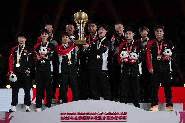 国乒夺冠后说得最多的一句话是：“冠军属于整个中国乒乓球队”